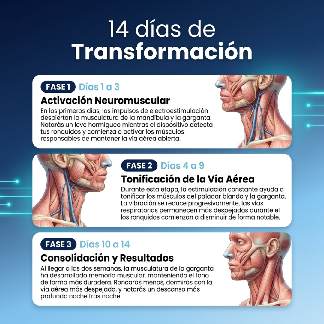 Dispositivo inteligente antirronquidos USB